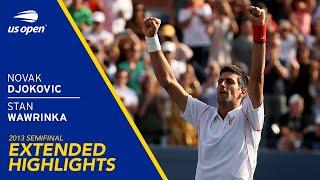 Novak Djokovic vs Stan Wawrinka Extended Highlights | 2013 US Open Semifinal