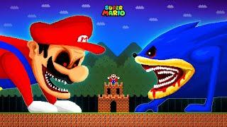 Mario & Sonic Escapes from Shin MARIO Tapes and Shin SONIC Tapes Calamity!