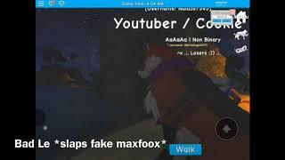 Finding a fake maxfoox :0