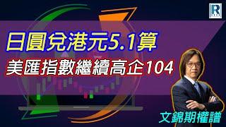 Raga Finance：文錦期權譜 20241024 - 主持 : 文錦輝 (艾德金融投資策略總監)