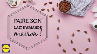 Faire son lait d'amande maison !