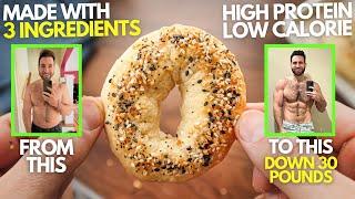 3 Ingredient Protein Bagels For Weight Loss