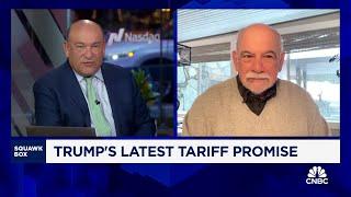 Trump's tariff proposals will affect the prices of consumer goods, says Carl Weinberg