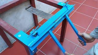 How to make sheet metal bending machine