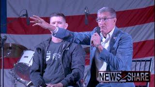 General Michael Flynn responds to "execute the swamp" question at Rod of Iron Freedom Festival