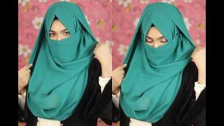 Full Coverage Niqab Tutorial with Chiffon Hijab | EP-2(Chiffon Freak) | MUNA