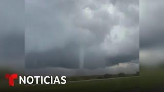 Estos videos muestran la destrucción de los tornados en Florida. DeSantis no descarta muertes