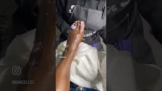 Pedicure with THE NAIL CODE of ATL | Another DanceLegz Experience #pedicure #explore