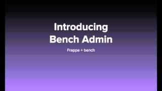 Pratik Vyas - Frappe Async and Bench Admin