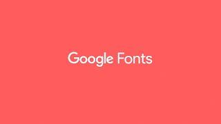 Reimagining Google Fonts