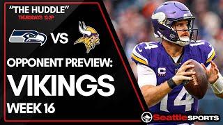 #Seahawks vs #Vikings : Opponent Preview (Week 16) with Alec Lewis | Seattle Sports