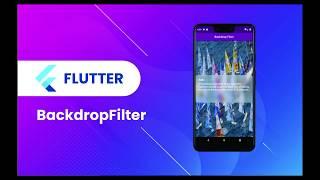 Flutter Widget | 13 | BackdropFilter, ImageFilter |ClipRRect,ConstrainedBox,NetworkImage| Speed Code