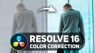 How to COLOR CORRECT in Davinci Resolve 16