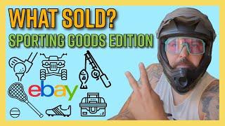 How to Make Money Selling Sporting Goods on eBay | What Sold?
