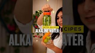 Alkaline Water | Detox Infused Water #recipe #detox #alkaline #infusedwater #healthy #detoxdrink