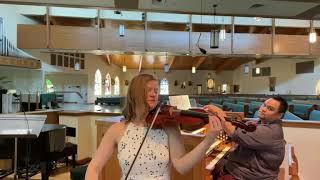 Ave Maria Gounod on the violin and pipe organ