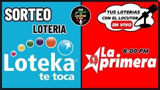 Sorteo LOTEKA TE TOCA LA PRIMERA En VIVO de hoy lunes 23 de junio del 2025