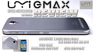 UMI eMAX (Review) 3780 mAh also as powerbank? MTK6752, 4G, Full HD IPS OGS, 2GB RAM/16GB