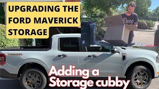 Adding a Bedside Storage Cubby to the Ford Maverick