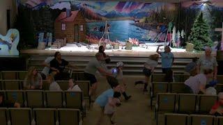 Wayne church livestream shows crowd react to suspected active shooter