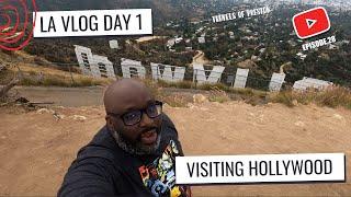 Hollywood sign, LA street food and art || Travels of Preston LA Vlog Day 1