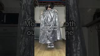 Build a moon(light) goth outfit with me #gothic #gothfashion #gothoutfit #spacegoth