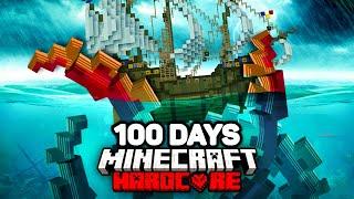 I Survived 100 Days in the BERMUDA TRIANGLE in Minecraft Hardcore!