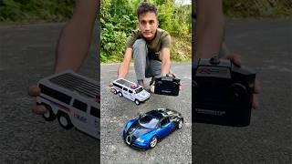 Two Police V/S Rc Bugatti unboxing 