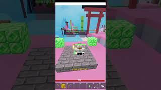 Killing Hacker, Aimbot and Scythe Combo #bedwars #roblox #edit #viral #short #shorts