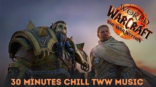 World of Warcraft : The War Within | 30 Minutes of Relaxing, Chill Ambience for Gaming & Studying