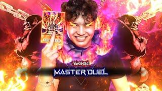 I Tried Climbing to MASTER RANK With The #1 BURN Deck In Yu-Gi-Oh! Master Duel!