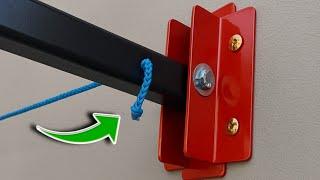 How To Make Foldable Clothes Drying Rack || Wall Mount Drying Rack