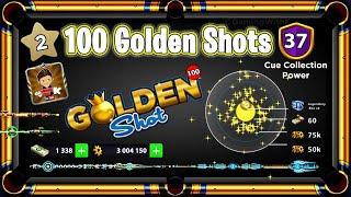 8 Ball Pool - Level 2 and 12 Legendary Cues in 100 Golden Shots -Cash 1338 Coins 3M - Gaming With K