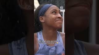 This is Coco Gauff’s moment. 