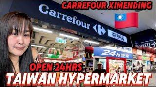 Inside CARREFOUR TAIWAN 24HR HYPERMARKET  | First Time in Taiwan | MORE SALE