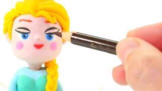 FROZEN ELSA NEW MAKE UP  Superhero Babies, Hulk & Frozen Play Doh Cartoons