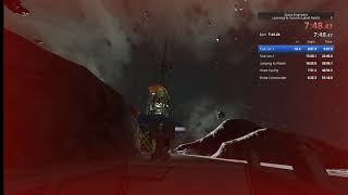 Space Engineers Learning to Survive Speedrun in 44:04