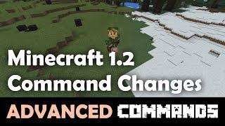 Minecraft Bedrock Edition 1.2 Command Changes