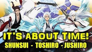 Bleach Brave Souls (Discussion): Shunsui, Jushiro, and Toshiro coming to JP!