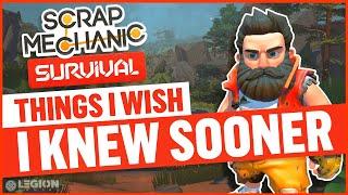 Things I Wish I Knew Sooner about Scrap Mechanic Survival