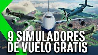 ️️9 SIMULADORES DE VUELO GRATIS️️