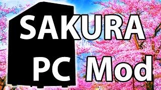 SAKURA Cherry Blossom Gaming PC - Time Lapse