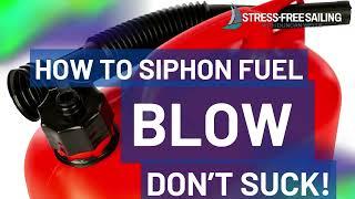 Blow, Don’t Suck! The Fuel Siphon Trick You Need to Know