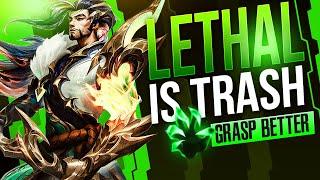 LETHAL TEMPO YASUO IS TRASH? GO GRASP IF YOU WANT TO WIN!