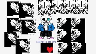 Sans uses 0.01% Of his Power: Undertale Fangame