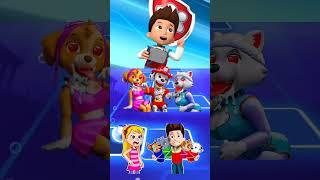 Scary 3D Teacher vs Paw Patrol Exe vs Rubel vs Baby Boss Coffin Dance Tiles Hop #pawpatrol