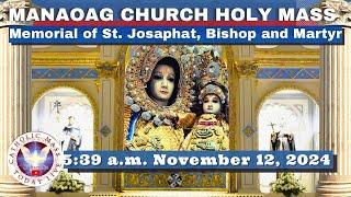 CATHOLIC MASS  OUR LADY OF MANAOAG CHURCH LIVE MASS TODAY Nov 12, 2024  5:41a.m. Holy Rosary