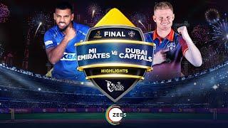 ILT20 S2 - Final | English - HIGHLIGHTS | Nicholas Pooran & Sam Billings | MIE vs DC- T20 | 17th Feb