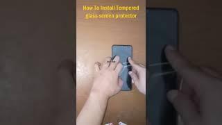 How To Install Tempered Glass Screen Protector Vivo Y27s Black Ram 6GB Internal 128GB