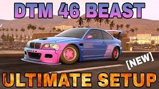 DTM 46 Beast Ultimate Setup (BMW M3 E46 for euro tour/all tracks) | CarX Drift Racing